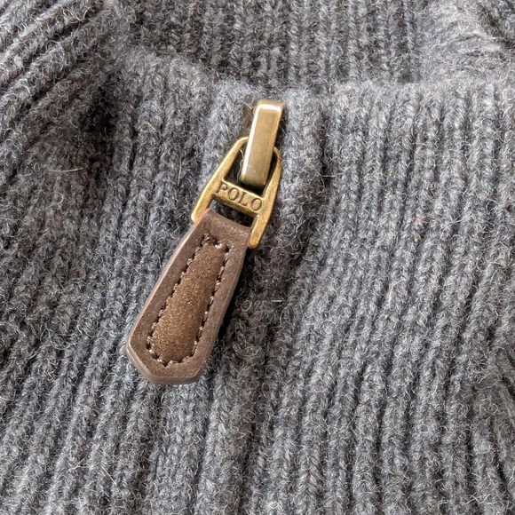 Ralph Lauren Cashmere Wool Blend Fair Isle Heritage Sweater Men's XL NWOT - Picture 9 of 11